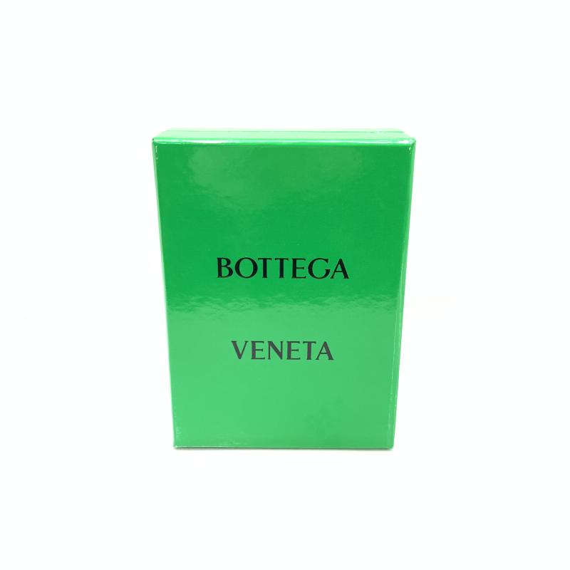 【中古】BOTTEGA VENETA 二つ折りウェレット　グリーン ボッテガヴェネタ[240092298962]
