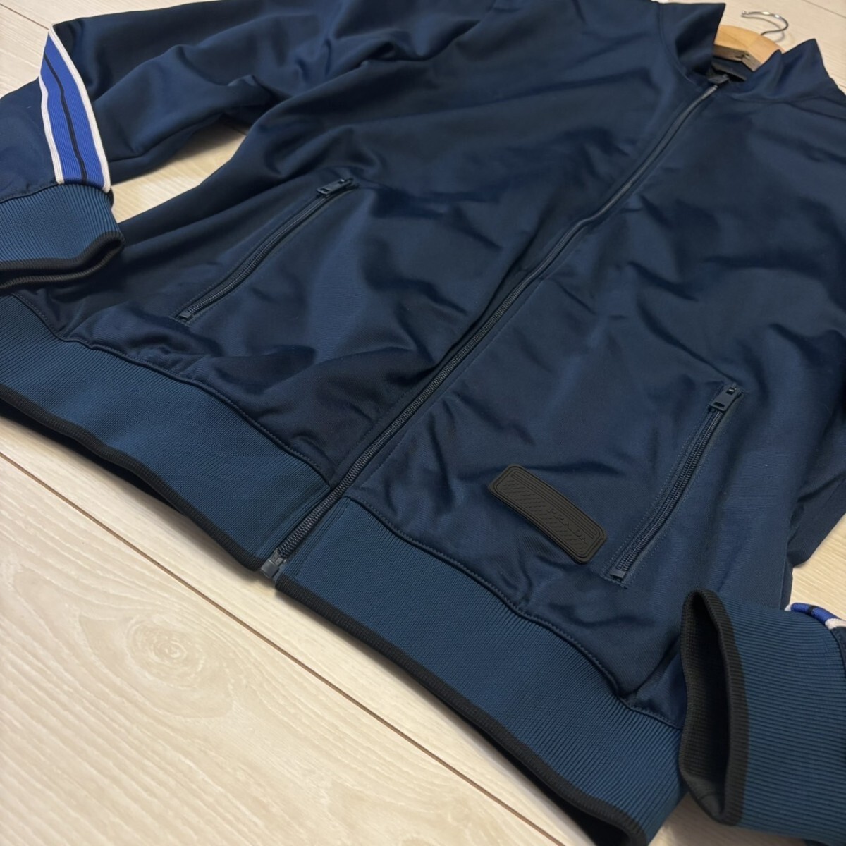 未使用級/Lサイズ○PRADA プラダ トラックジャケット ブルゾン 未使用級/Lサイズ○PRADA プラダ トラックジャケット ブルゾン