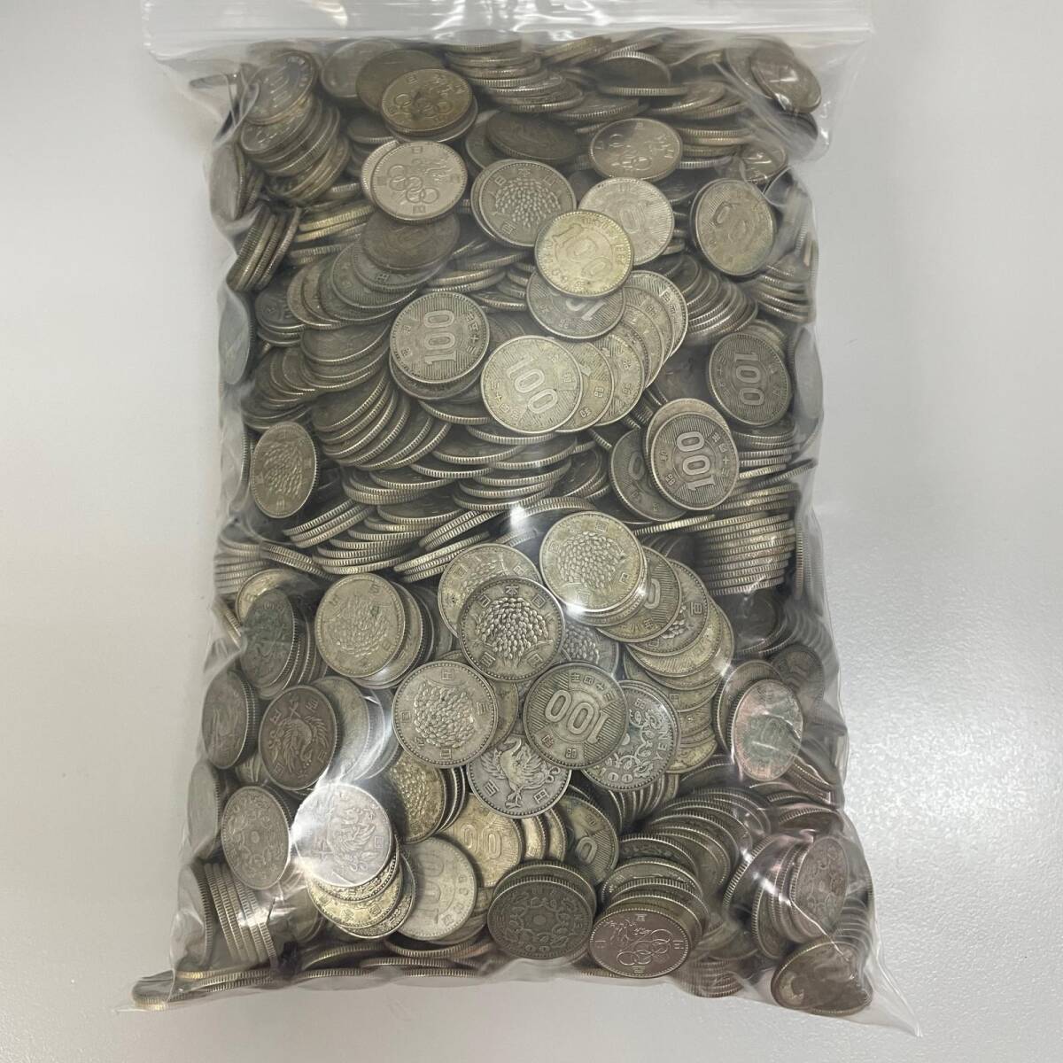 ☆1円 古銭 大量セット 旧100円銀貨 総重量 約10.2kg まとめ ☆1円 古銭 大量セット 旧100円銀貨 総重量 約10.2kg まとめ
