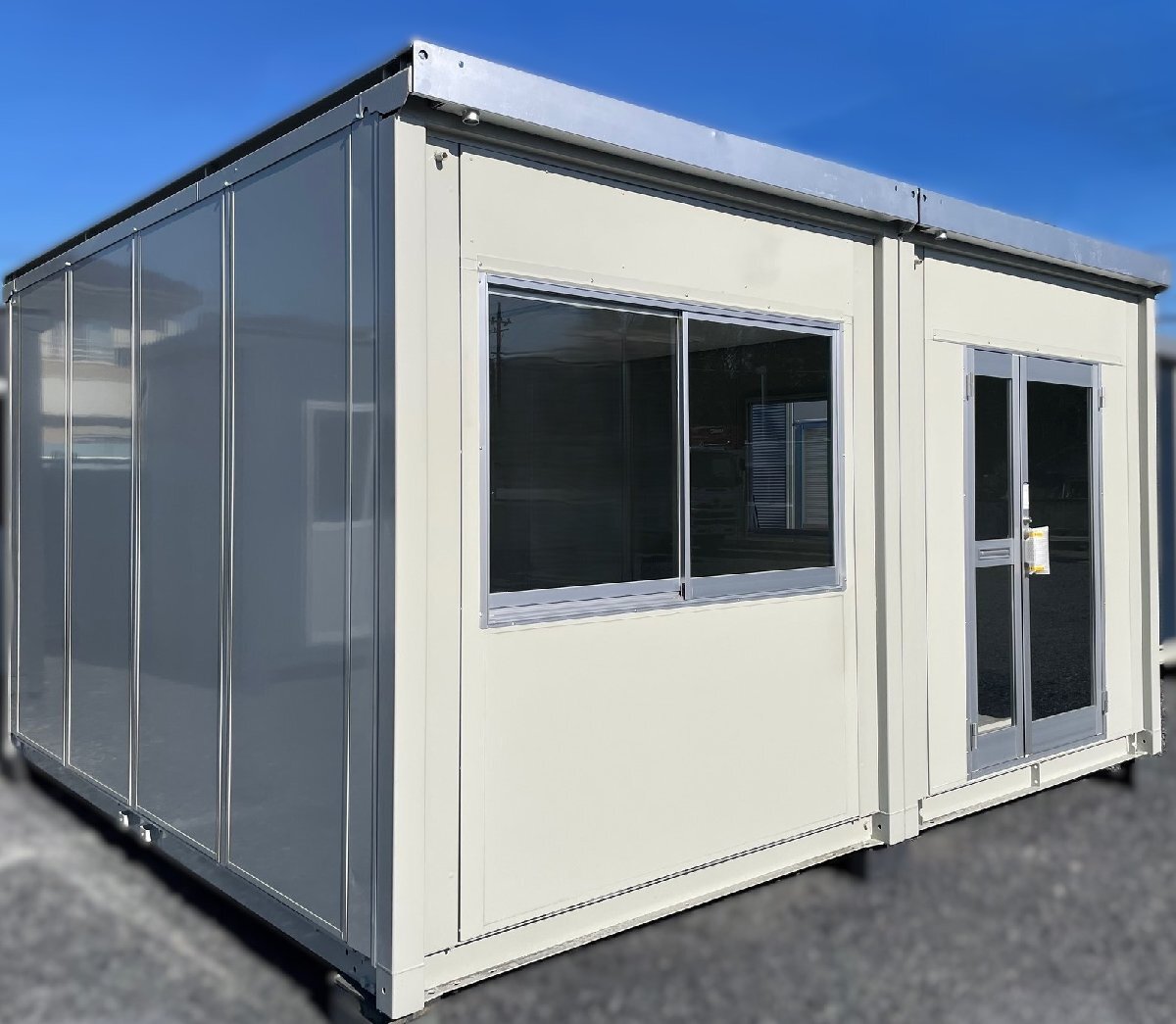 ☆メ-カ-整備☆6坪ユニットハウス中古 プレハブ コンテナ 仮設 ☆メ-カ-整備☆6坪ユニットハウス中古 プレハブ コンテナ 仮設