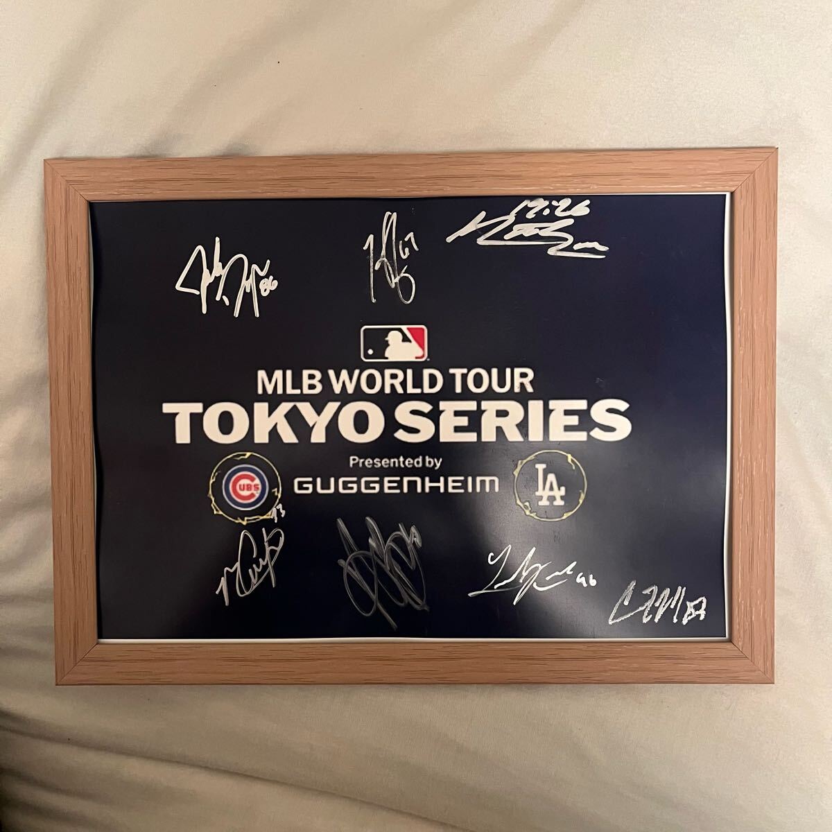 mlb tokyo series ドジャース 直筆サイン 東京シリーズ mlb tokyo series ドジャース 直筆サイン 東京シリーズ