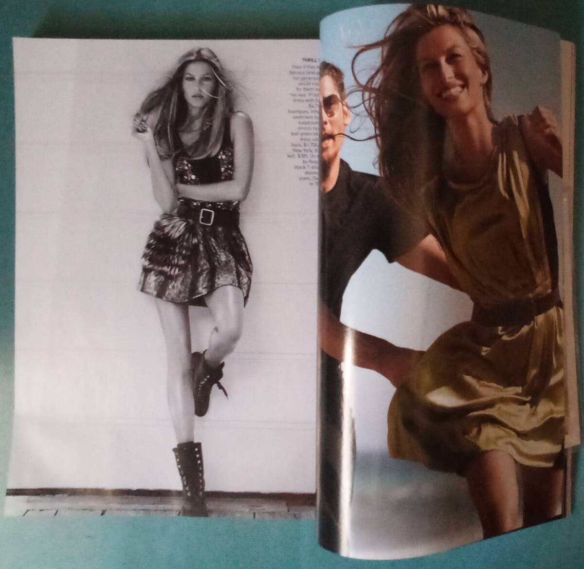 VOGUE OCTOBER 2006 Sandra Bullock GISELE BUNDCHEN Carolina Irving Steven Meisel Mario Testino Sandra * блок 