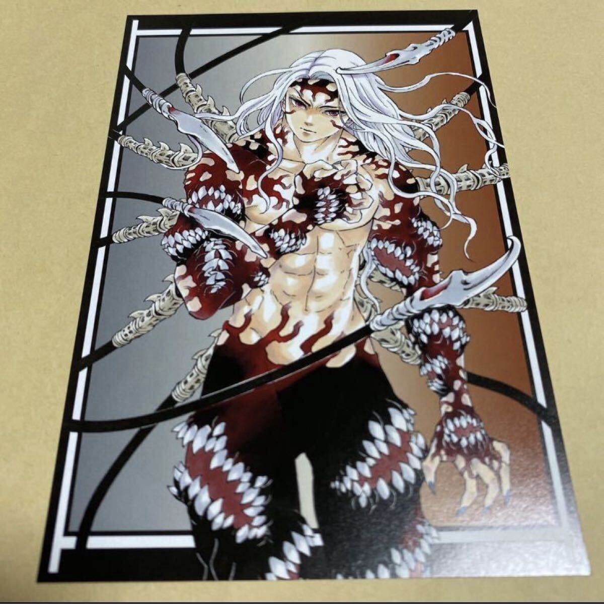 鬼滅の刃 原画展 ポストカード (表:鬼舞辻無惨 裏: 鬼舞辻無惨 鬼滅の刃 原画展 ポストカード (表:鬼舞辻無惨 裏: 鬼舞辻無惨