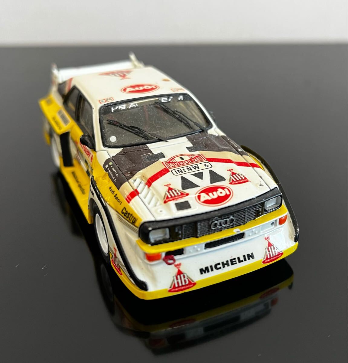 1/43 レアモデル アウディ ショートクワトロ WRC グループB ジャンク_画像5