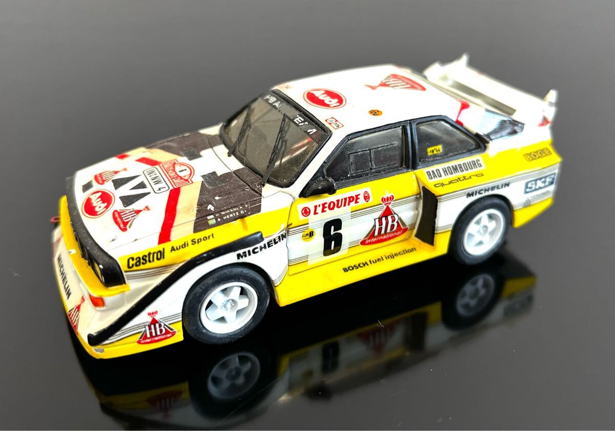 1/43 レアモデル アウディ ショートクワトロ WRC グループB ジャンク_画像1