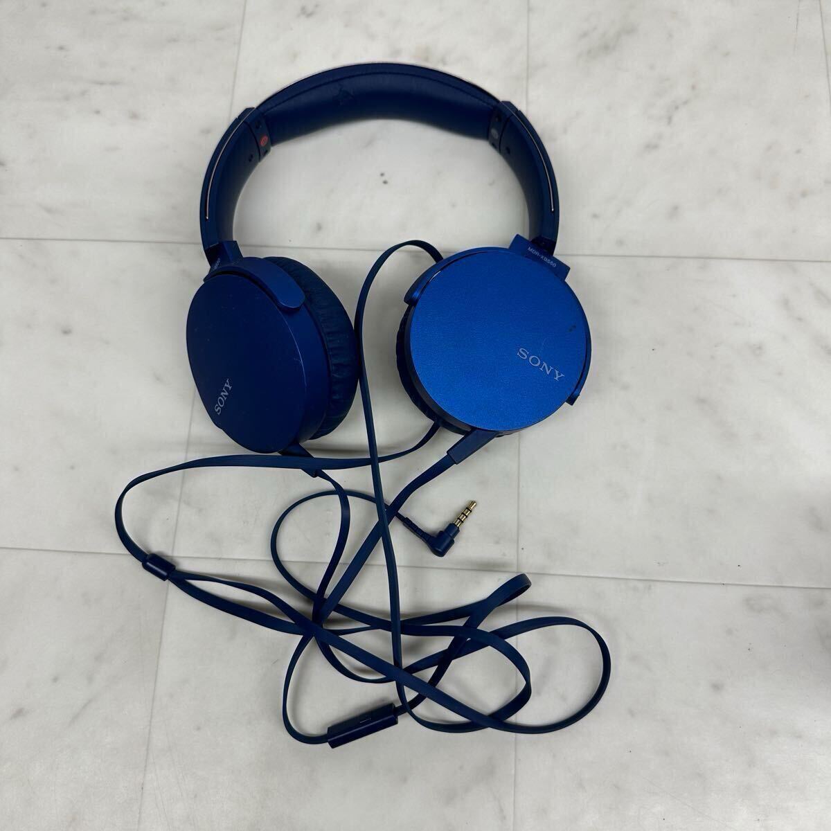 SONY ソニー ステレオヘッドホン MDR-XB550 現状品