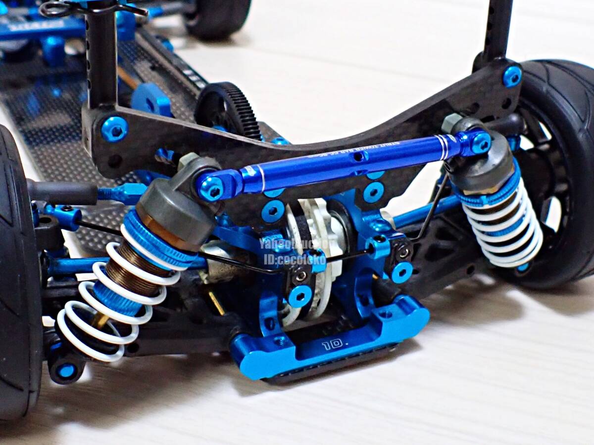 限定版　タミヤ TRF417X シャーシキット　メカ付き、新品予備フレーム付 Tamiya TRF417X - Kenneth - Build