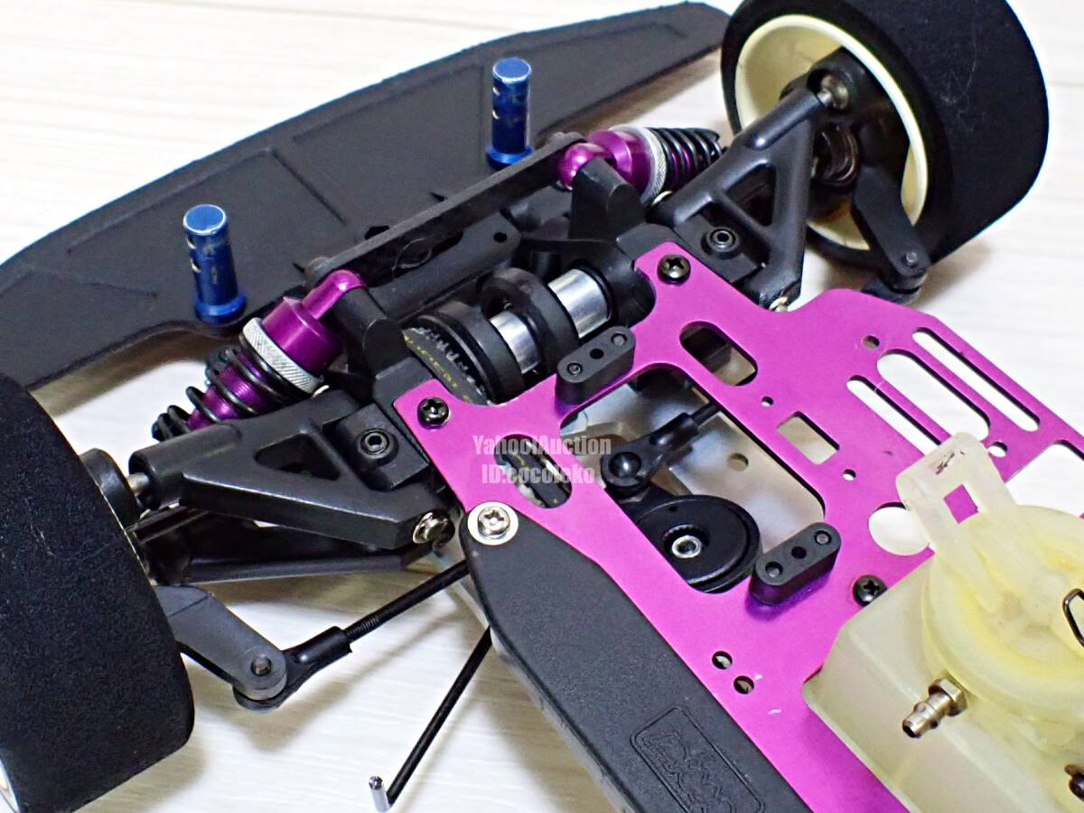 ホビーラジコン MUGEN K2X-495 Yahoo!オークション - 1/10 エンジンカー 無限精機 K2-X 495