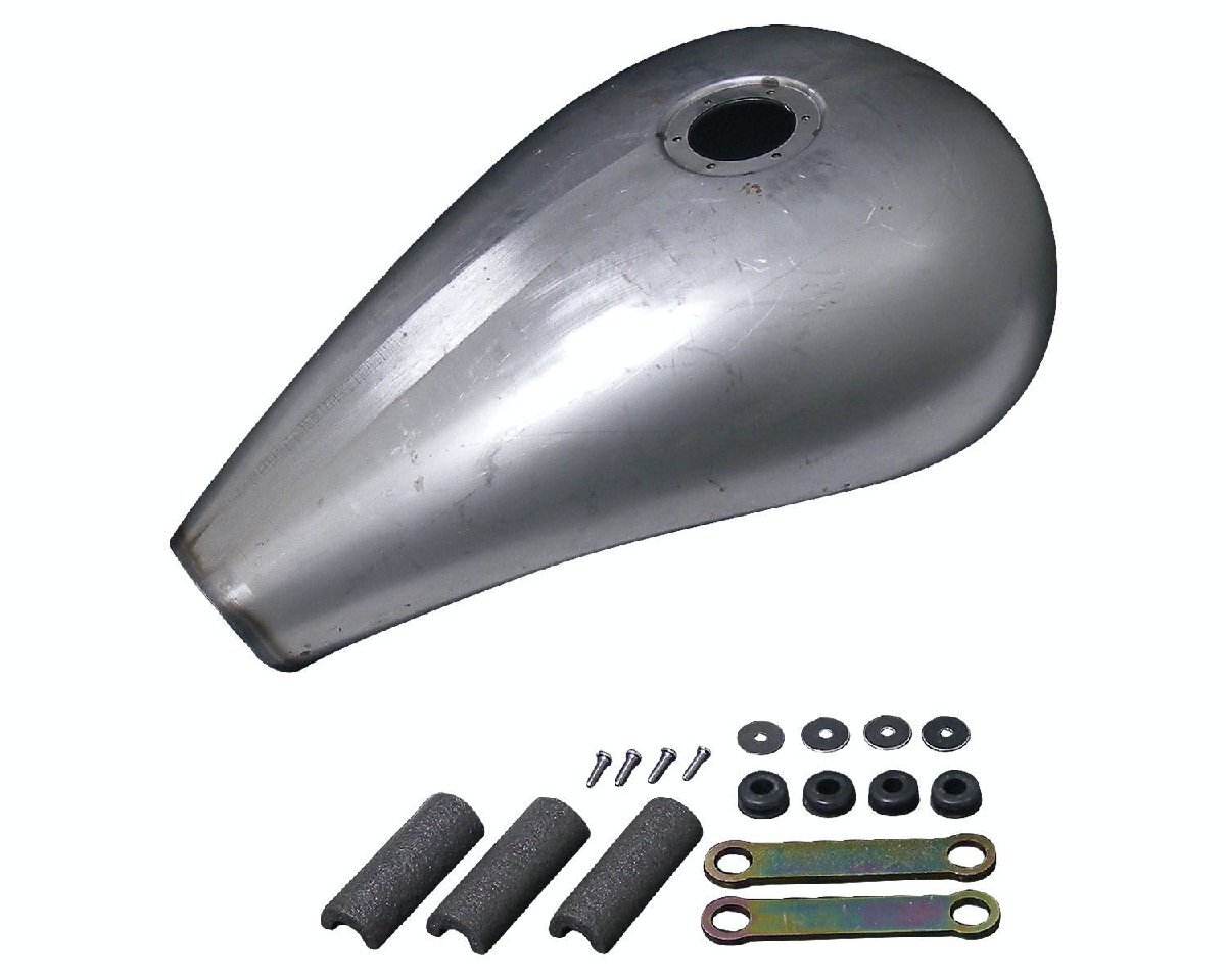 20点 専用 3.5gal 2inストレッチタンク エアクラフトキャップ ハーレー