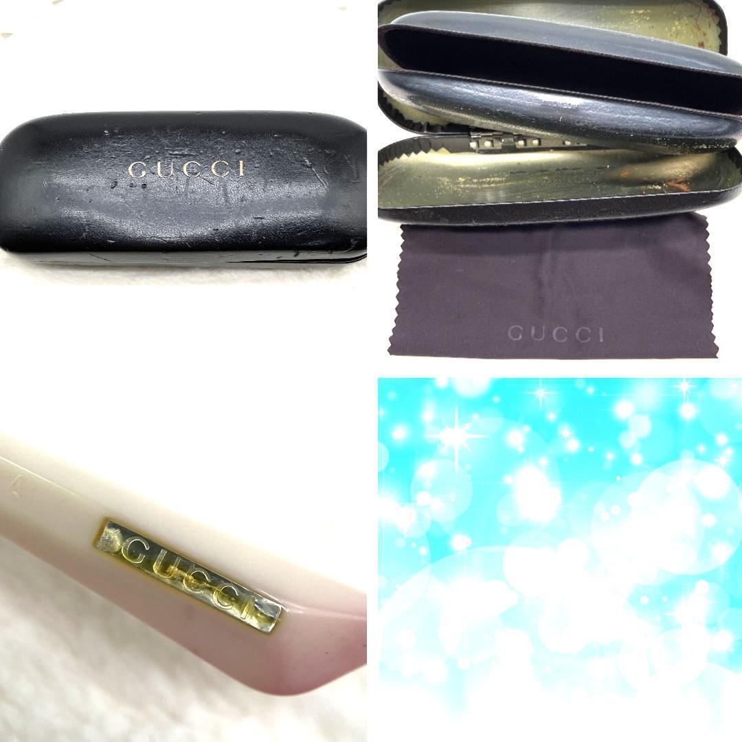 【良品レア】GUCCI グッチ　度入り　メガネ　9620J　ケース付き