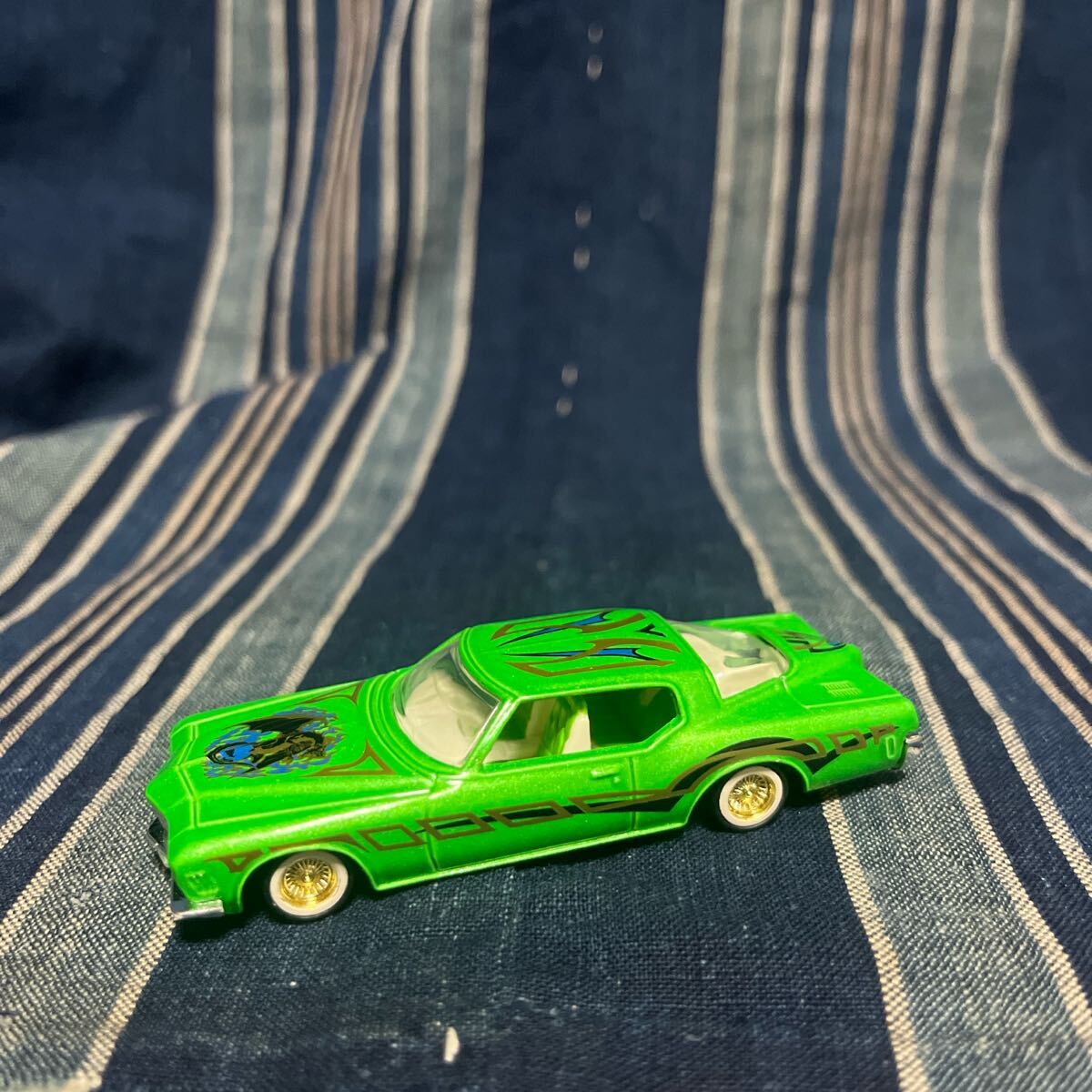 90s 當(dāng)時(shí)物 revell lowrider 1999 71 buick riviera green's draggin' 3 リビエラ ローライダー レベル diecast ダイキャスト 廃番 