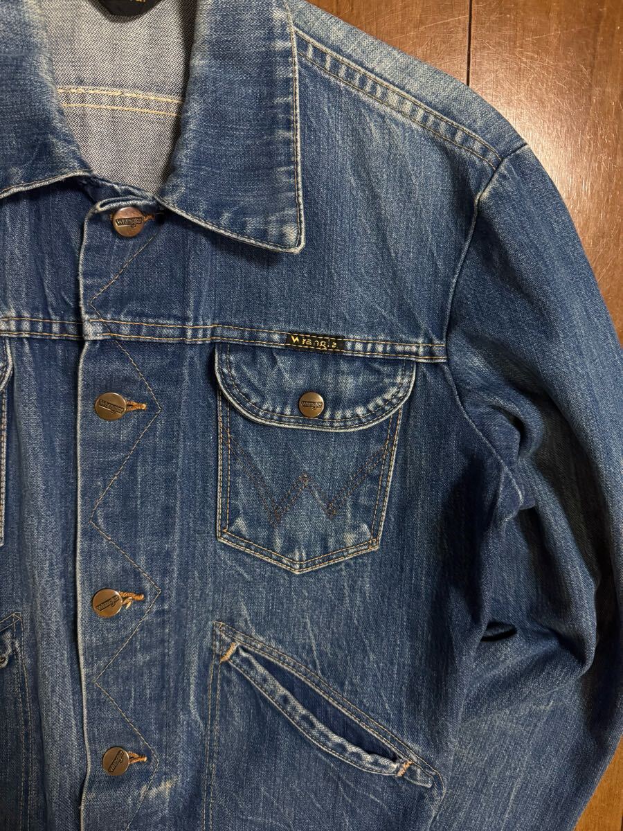 雰囲気系 Wrangler ラングラー 70s 80s ビンテージ 黒タグ 124mJ 雰囲気系 Wrangler ラングラー 70s 80s ビンテージ 黒タグ 124mJ