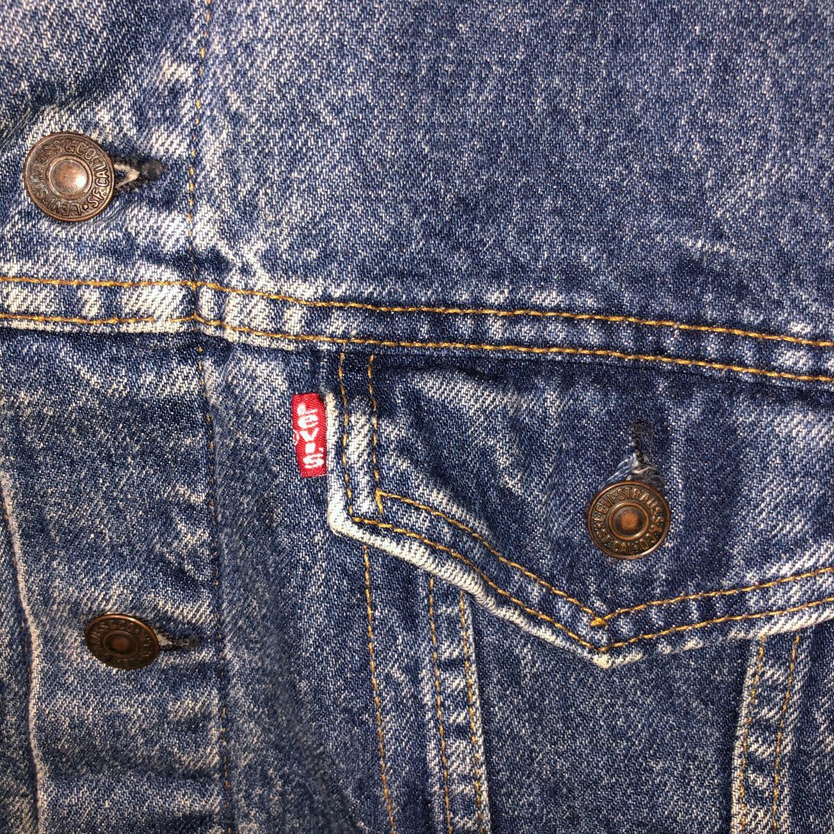  Levi's Denim жакет USA производства 70417-9316 печать 527