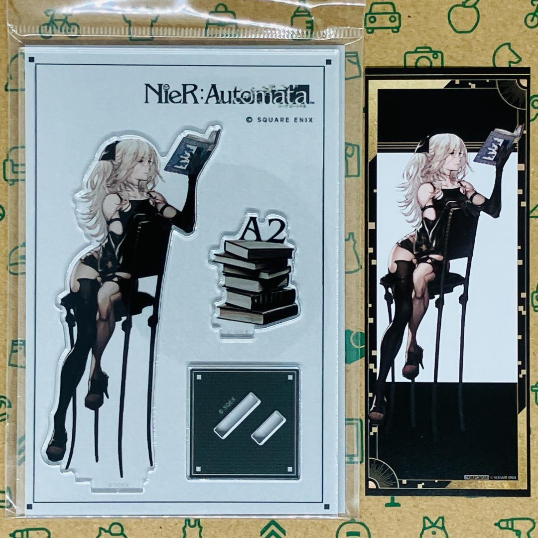 A2 アクリルスタンド+しおりセット NieR Automata 書店コラボ A2 アクリルスタンド+しおりセット NieR Automata 書店コラボ