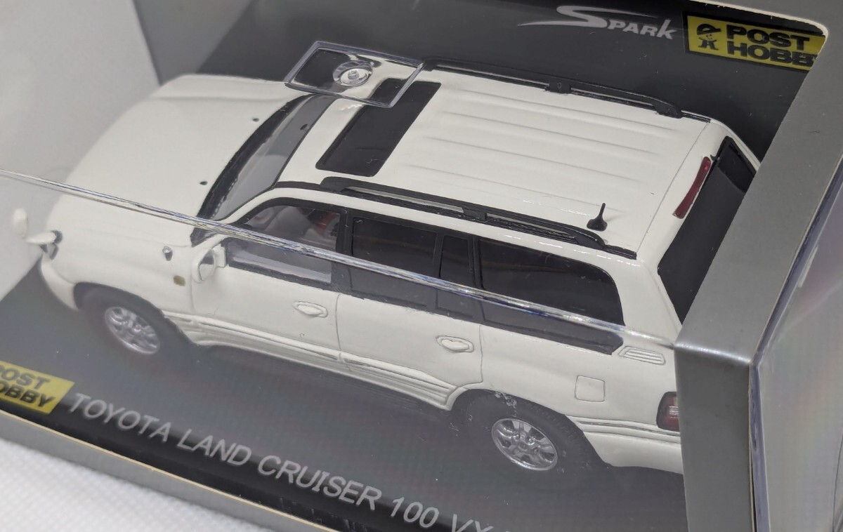 1/43 spark TOYOTA LAND CRUISER 100 VX ограниченный Spark Toyota Land Cruiser post хобби PS002