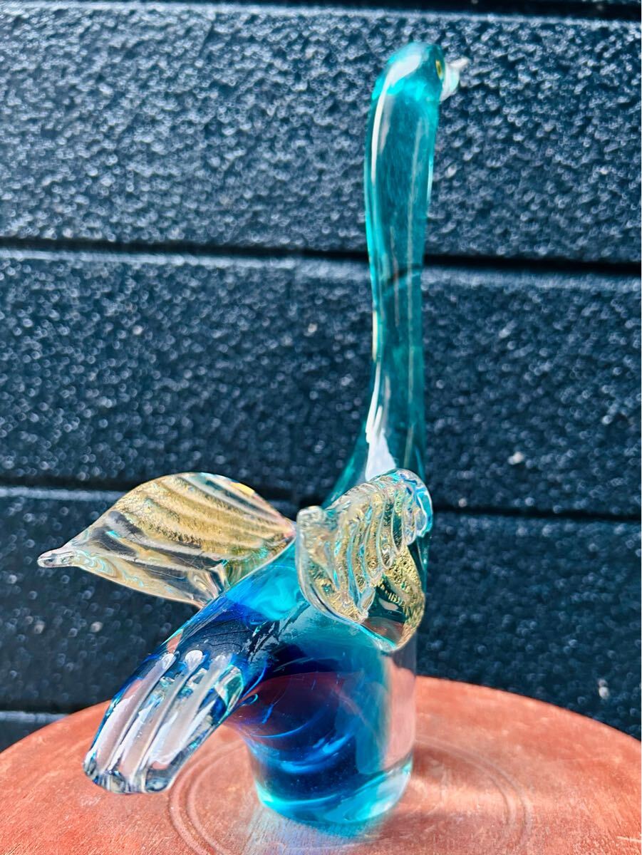 自宅保管品】Multi Glass/マルティグラス/白鳥/スワン/鳳凰 自宅保管品】Multi Glass/マルティグラス/白鳥/スワン/鳳凰