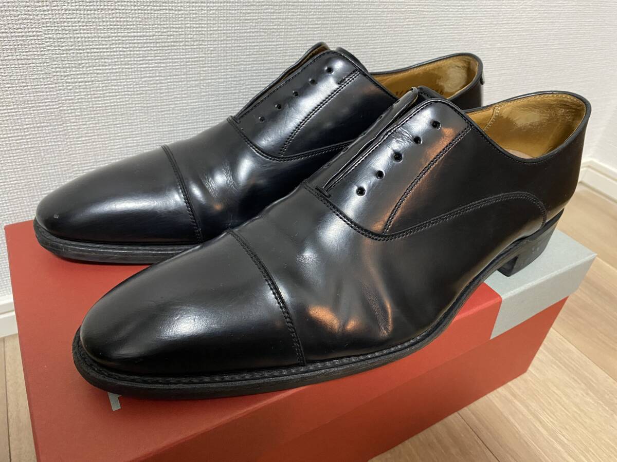 リーガル REGAL 315R 25.5cm BD BLK ブラック ストレートチップ ビジネス シューズ 紳士靴