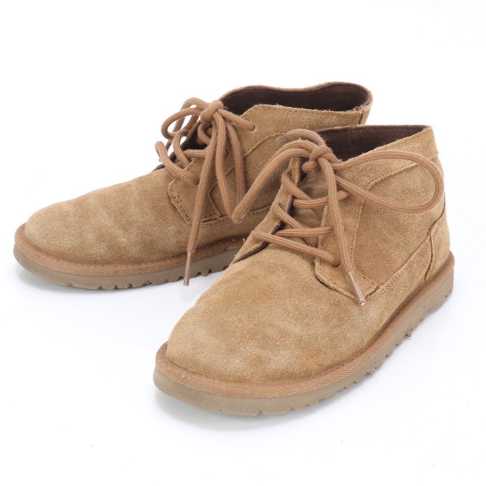 1円□美品□UGG アグ□チャッカ ムートン ブーツ レザー 1円□美品□UGG アグ□チャッカ ムートン ブーツ レザー