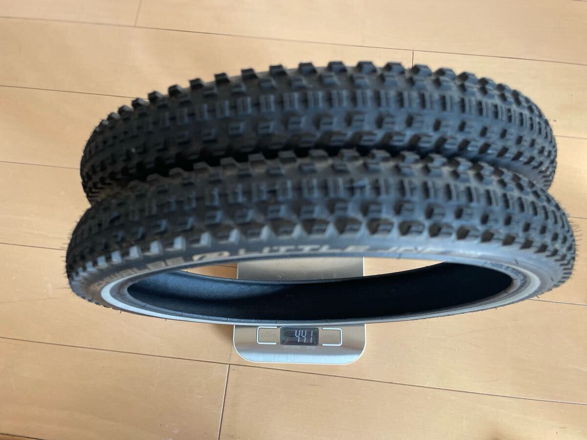 自転車タイヤ 14インチ 14×1 40 シュワルベリトルジョー2本