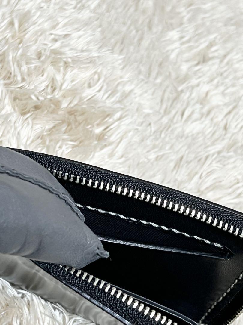 美品展示品 日本製 Latitude コードバンレザーL字ファスナーウォレット 美品展示品 日本製 Latitude コードバンレザーL字ファスナー