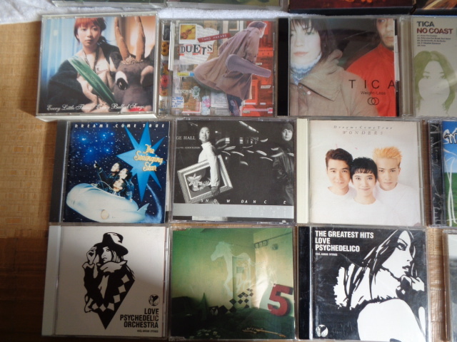 CD 邦楽 色々まとめて 30枚/アルバム24枚+マキシ6枚/帯付き含む美品多し/ロック?ポップス?他/ユーミン?尾崎豊?小田和正?ドリカム?他/