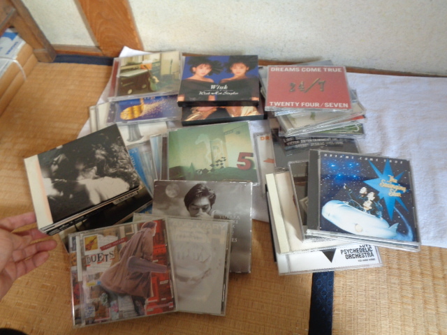 CD 邦楽 色々まとめて 30枚/アルバム24枚+マキシ6枚/帯付き含む美品多し/ロック?ポップス?他/ユーミン?尾崎豊?小田和正?ドリカム?他/