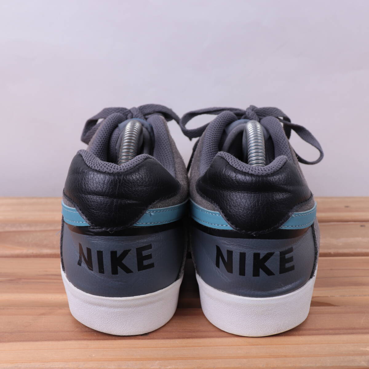 z8620 Nike SB Delta сила US8 26.0cm/ серый бледно-голубой NIKE SB DELTA FORCE VULC мужской спортивные туфли б/у 