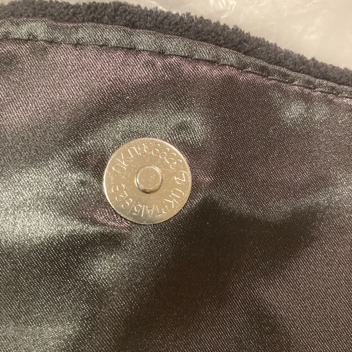 CHANEL ショルダーバッグ コットンブラック 希少ノベルティ 未 CHANEL ショルダーバッグ コットンブラック 希少ノベルティ 未