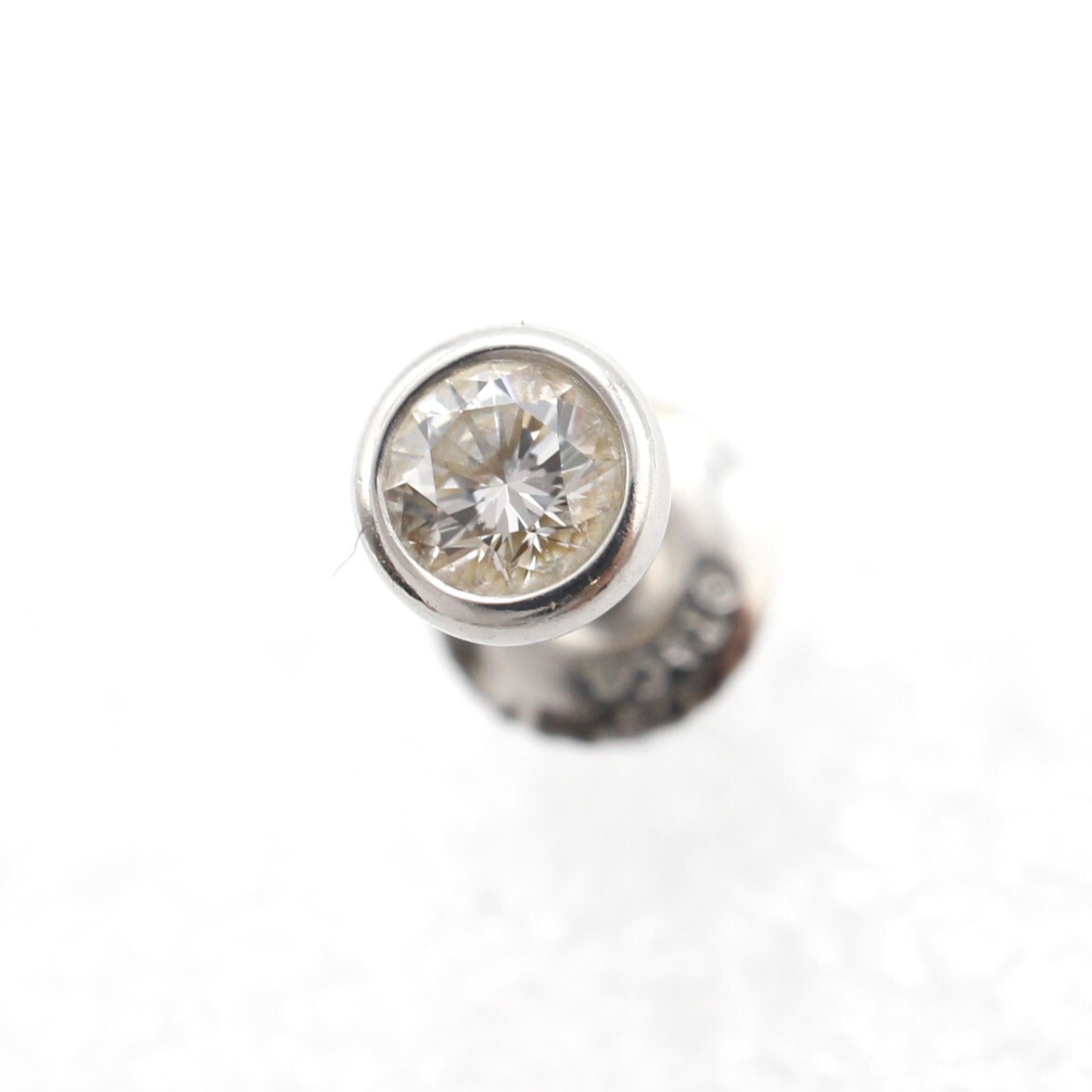 TIFFANY&Co. ティファニー】 バイザヤード Pt950 ダイヤ ピアス TIFFANY&Co. ティファニー】 バイザヤード Pt950 ダイヤ ピアス