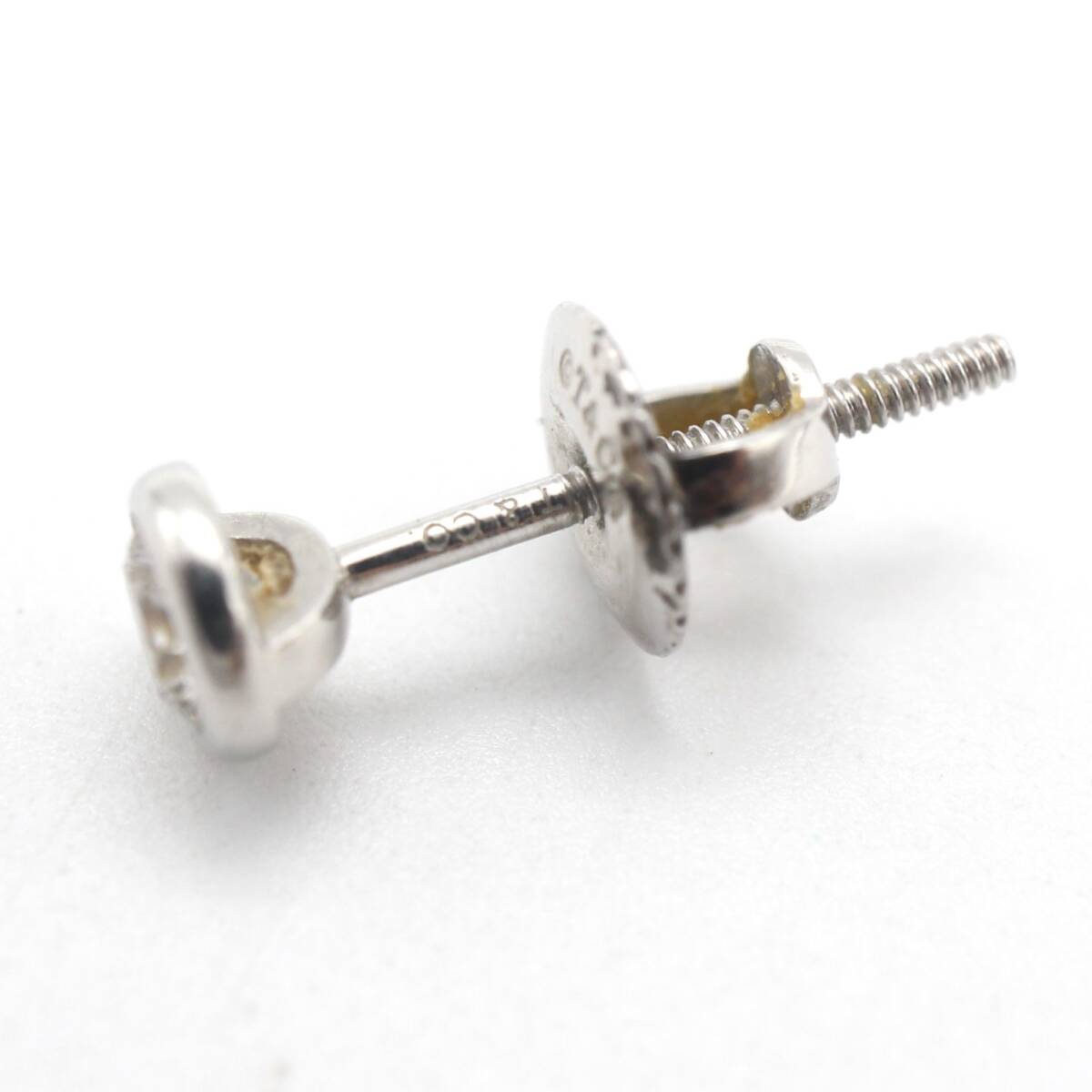 TIFFANY&Co. ティファニー】 バイザヤード Pt950 ダイヤ ピアス TIFFANY&Co. ティファニー】 バイザヤード Pt950 ダイヤ ピアス