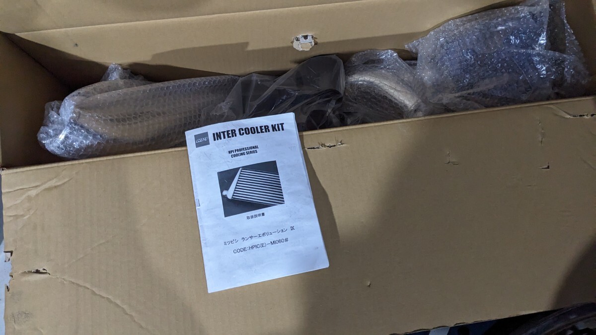 HPI インタークーラーキット SPEC-R ランサーエボリューション CT9A 未使用 スプリングクランプ仕様 ランエボ