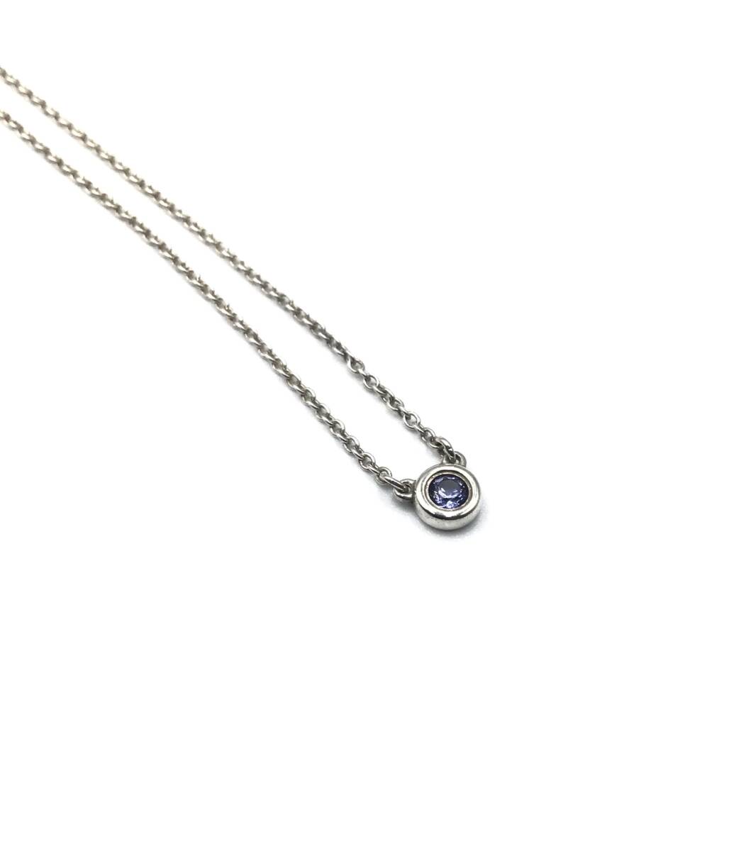 TIFFANY&Co. ティファニーバイザヤード タンザナイト SV925 TIFFANY&Co. ティファニーバイザヤード タンザナイト SV925