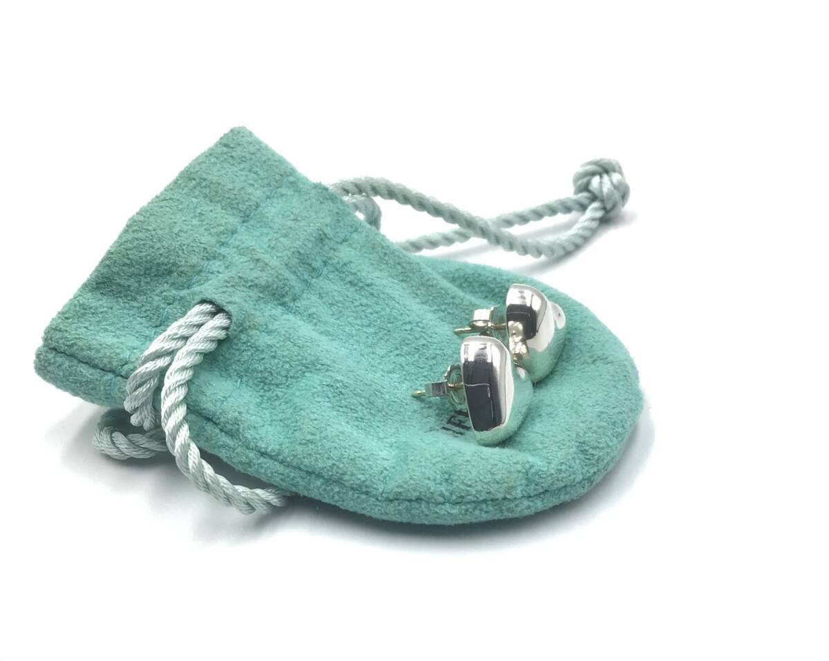 TIFFANY&Co.  ティファニー ハート SV925シルバー ピアス _画像3