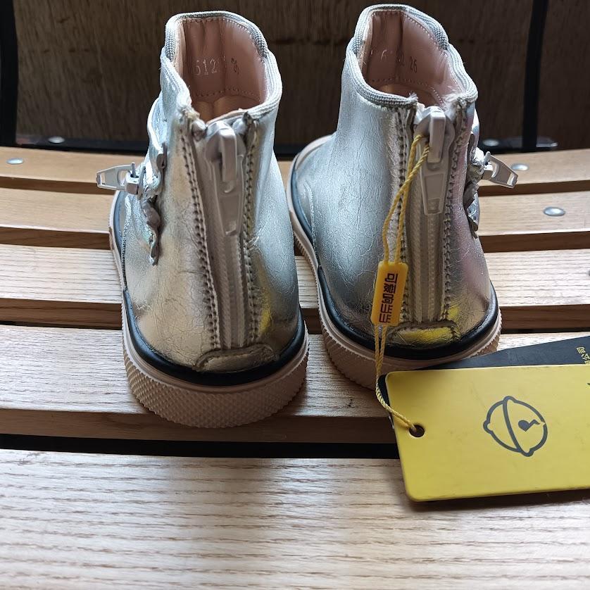  новый товар 16cm спортивные туфли серебряный ребенок обувь Kids обувь обувь low cut [T168]