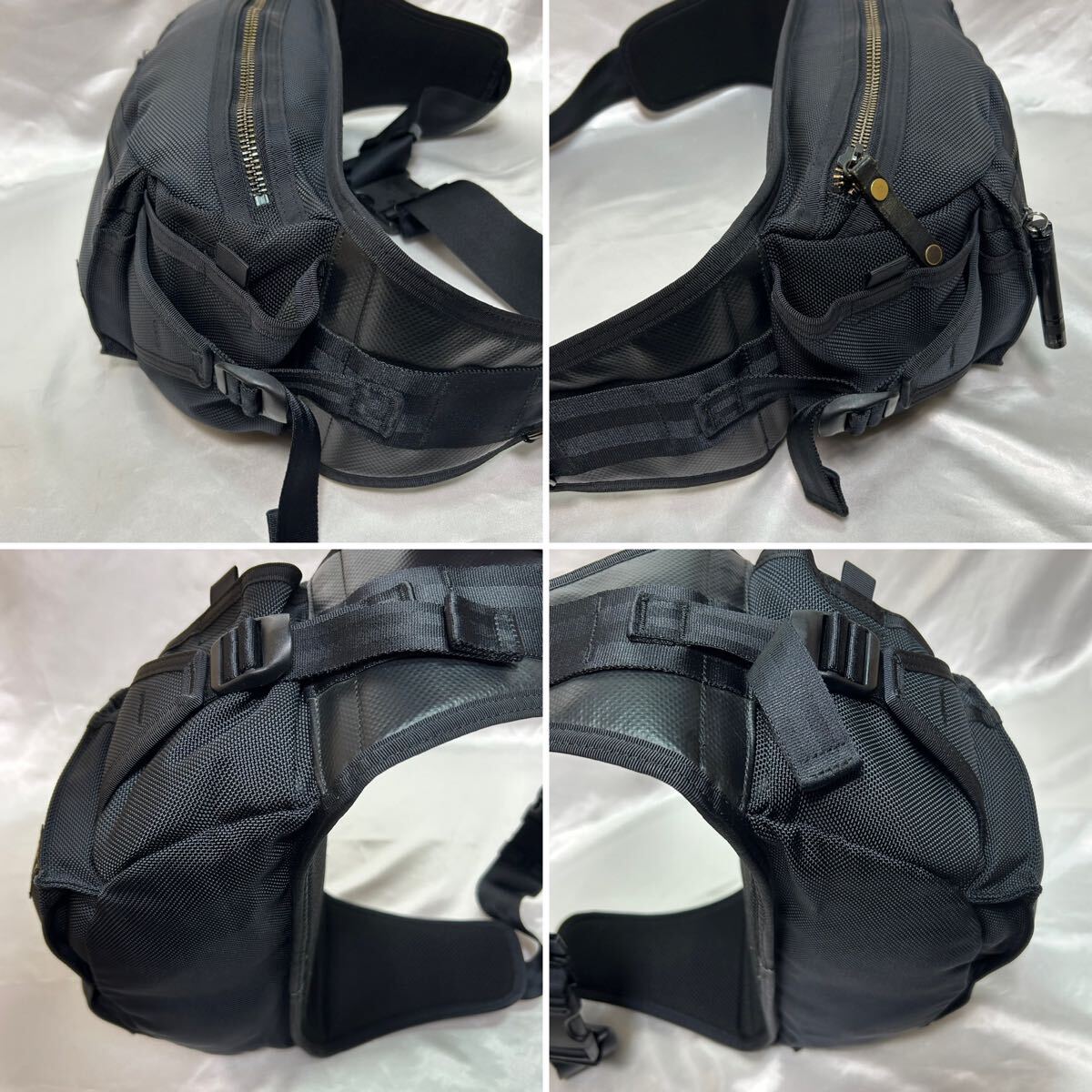 良品】吉田カバン PORTER HEAT ウエストバッグ/ボディバッグ(L 良品】吉田カバン PORTER HEAT ウエストバッグ/ボディバッグ(L