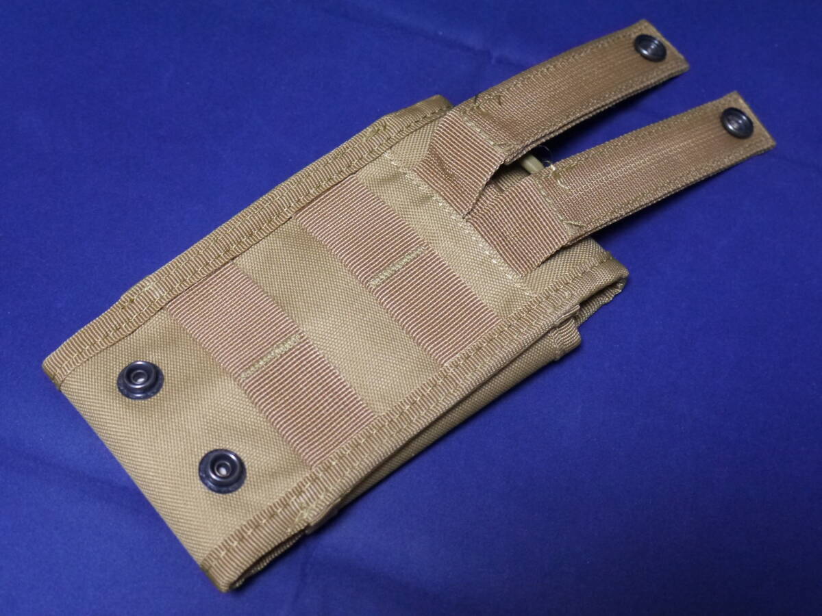 ☆Military MOLLE Pouch〃ミリタリータクティカルポーチ/スマートフォンケース・コヨーテカラー〃MOLLE対応・未使用品★_画像4