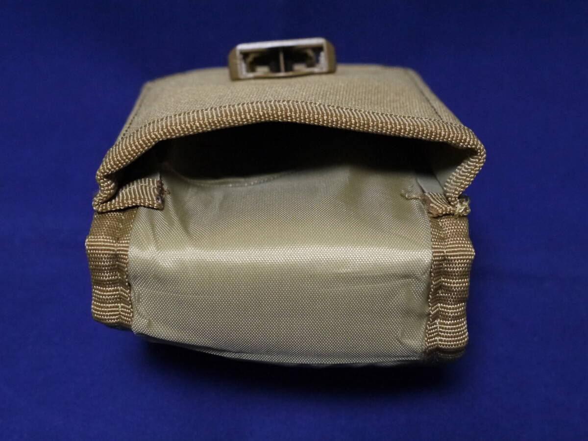 ☆Military MOLLE Pouch〃ミリタリータクティカルポーチ/スマートフォンケース・コヨーテカラー〃MOLLE対応・未使用品★_画像6
