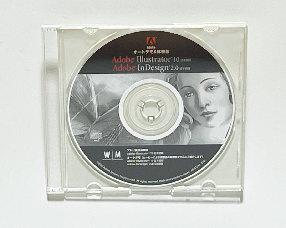 Adobe Illustrator10 InDesign2.0 日本語版 オートデモ &體験版