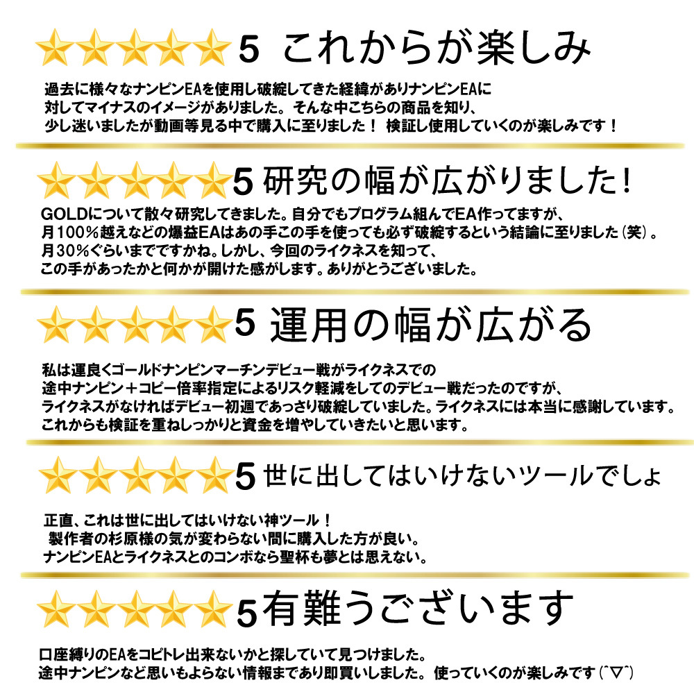 コピーツール・ライクネス MT5からMT4 MT4からMT5へ何台でもコピー出来る! FXトレード 自動売買 口座縛り無し コピートレード _画像10