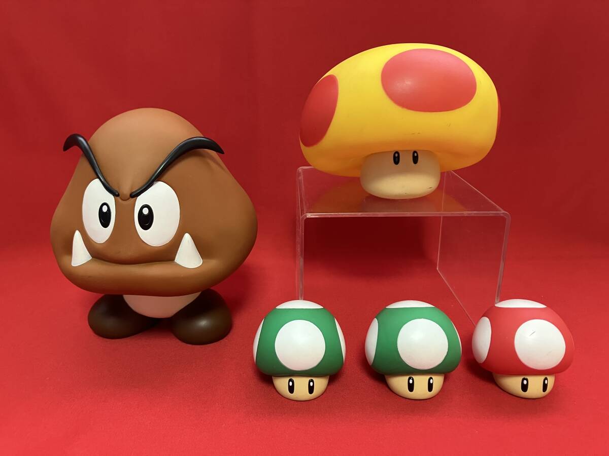 ☆スーパーマリオ「DXソフビ フィギュア」10体セット ルイージ