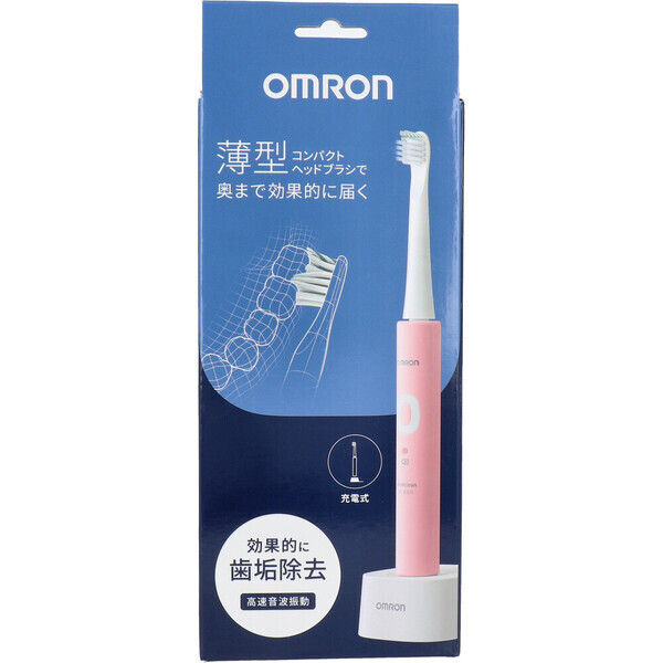音波式電動歯ブラシ 充電式 ピンク HT B3030 PK_画像1