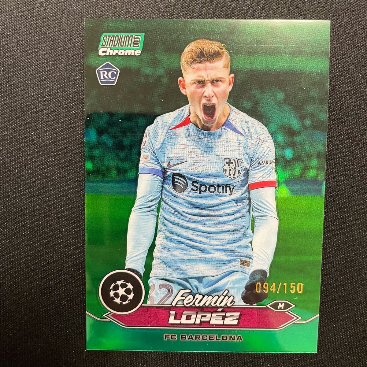 2023-24 Topps Stadium Club Chrome UEFA Fermin Lopez