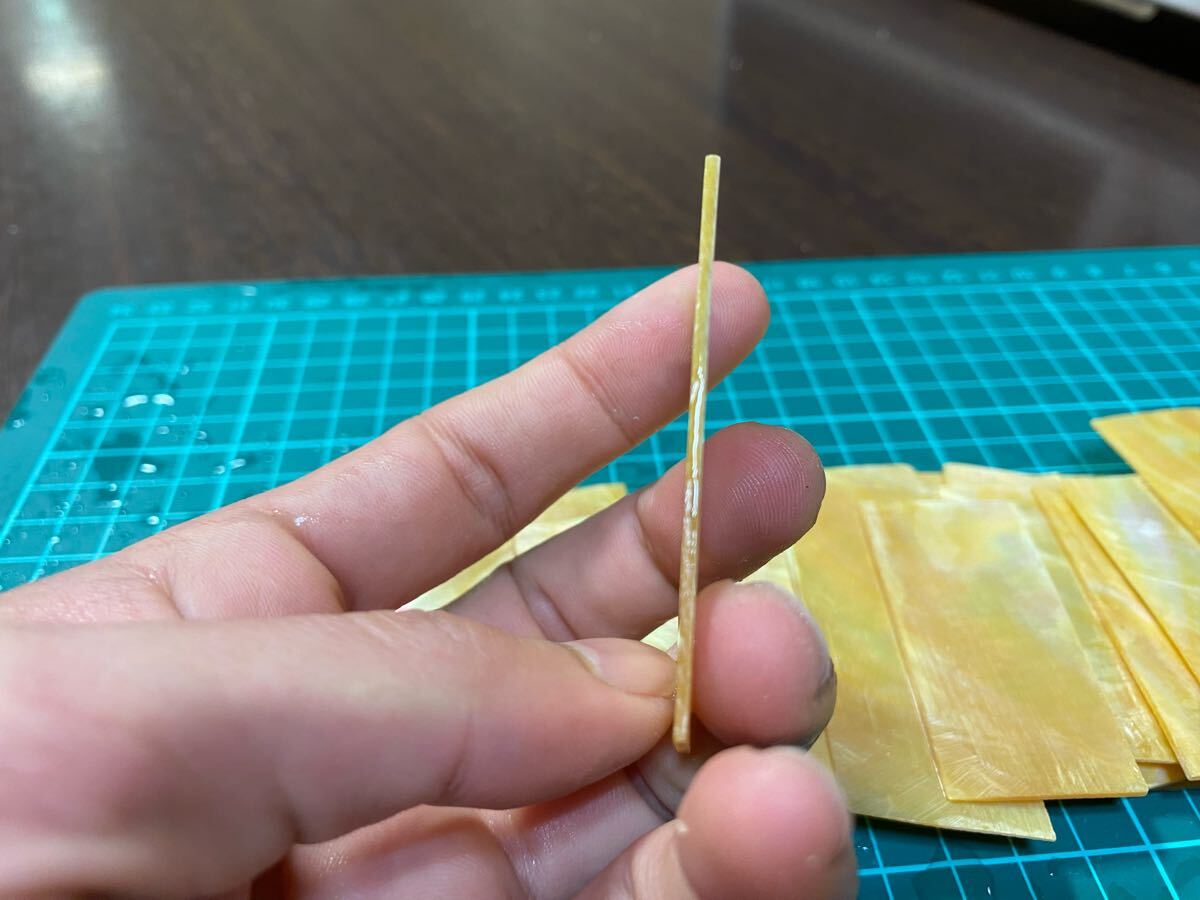 白蝶貝　10枚セット　サイズ3*5cm前后　厚み1,2ミリ