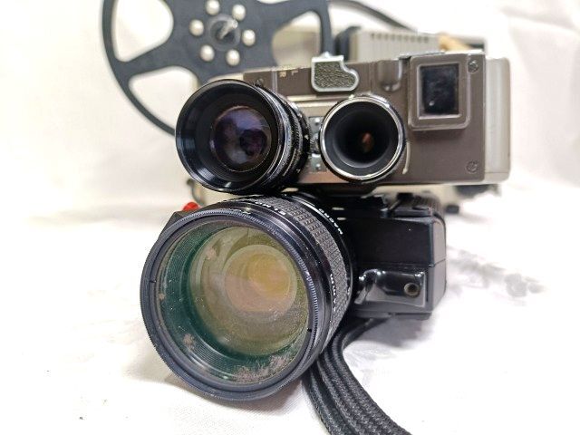 □当時物 映写機 8mm カメラ 3台 まとめ/COPAL 290/Yashica-8 □当時物 映写機 8mm カメラ 3台 まとめ/COPAL 290/Yashica-8