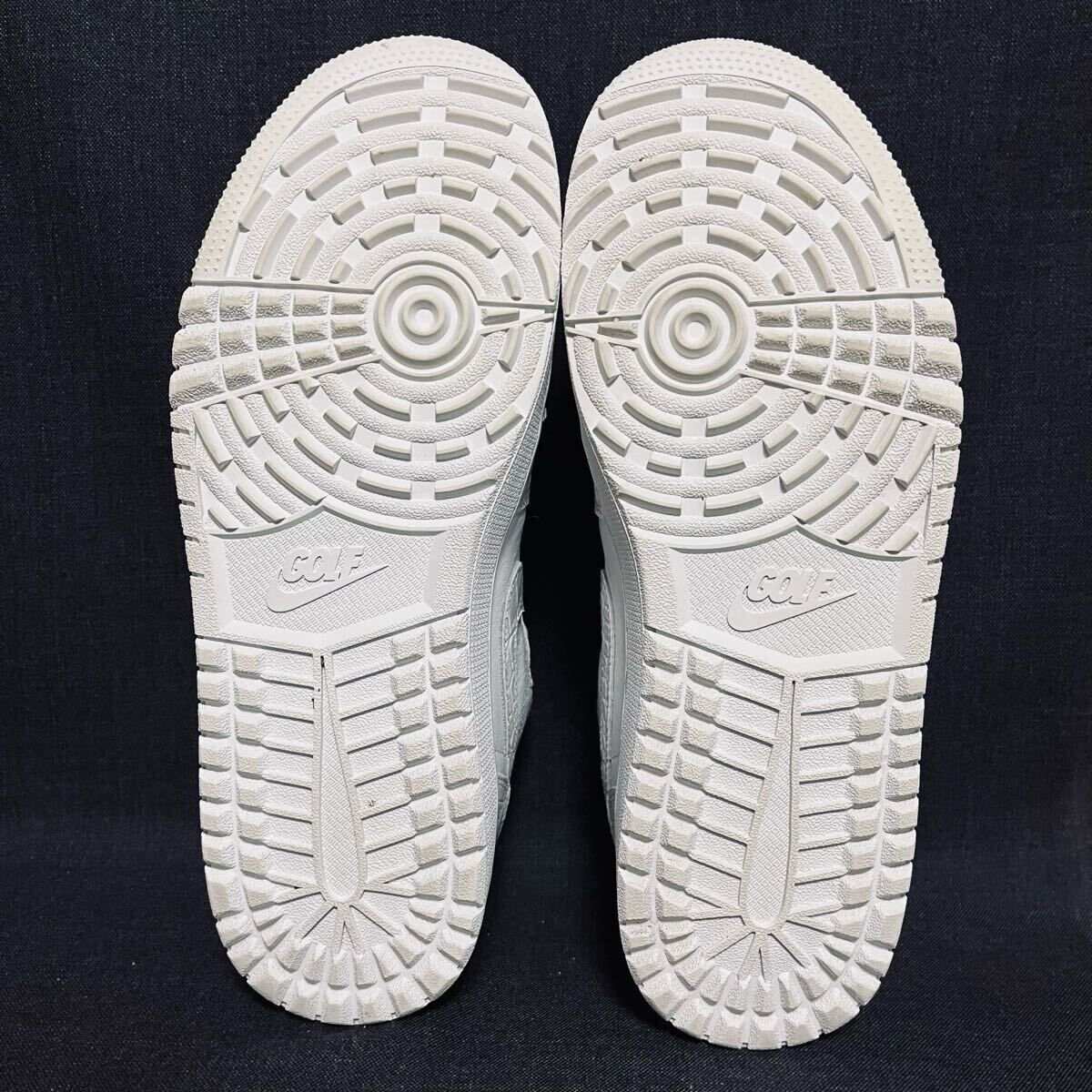 NIKE GOLF AIR JORDAN 1 LOW G Air White Crocodile Skin US10.5 NIKE GOLF AIR JORDAN 1 LOW G Air White Crocodile Skin US10.5