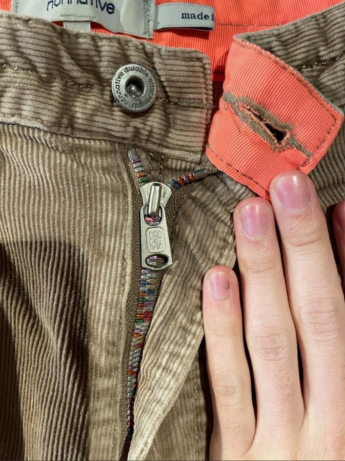 [ перевод есть специальная цена ]nonnative вельвет брюки маленький .