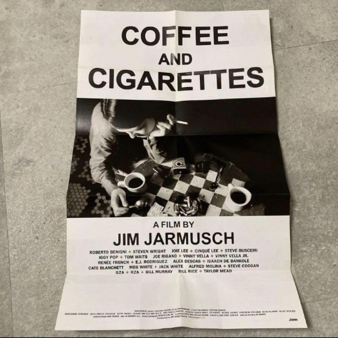 激安特価 COFFEE ジム お洒落 特大ポスター正規品 CIGARETTES AND コレクション