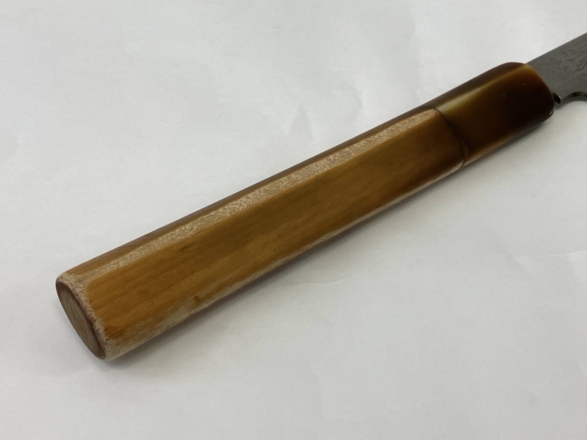 正本総本店 純?nèi)毡句?柳刃包丁 刺身包丁 刃渡290mm 中古 管理MS101