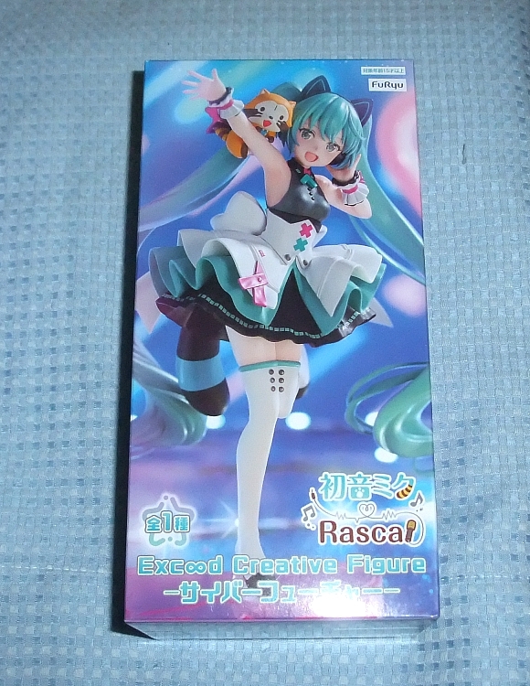 初音ミク × ラスカル　Exc∞d Creative Figure　サイバーフューチャー　フィギュア