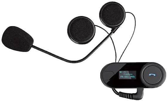 2セット★新品★最新型改良 Freedconn TCOM-SC★バイク用インカム Bluetooth5.0★FMラジオ搭載★LCDスクリーン付き★技適認証取得 _画像5